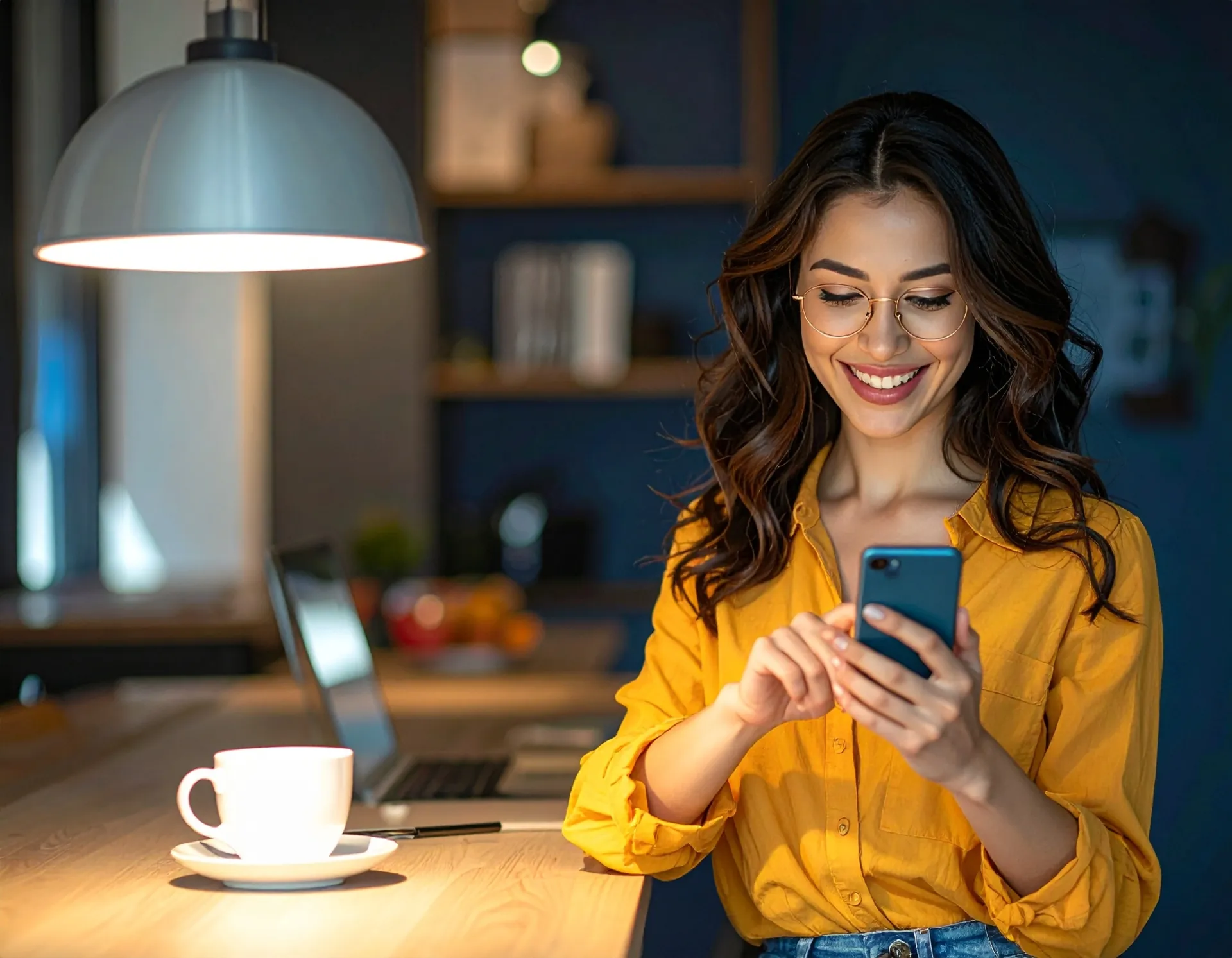 Cliente da clínica interagindo com atendimento via IA da Waves